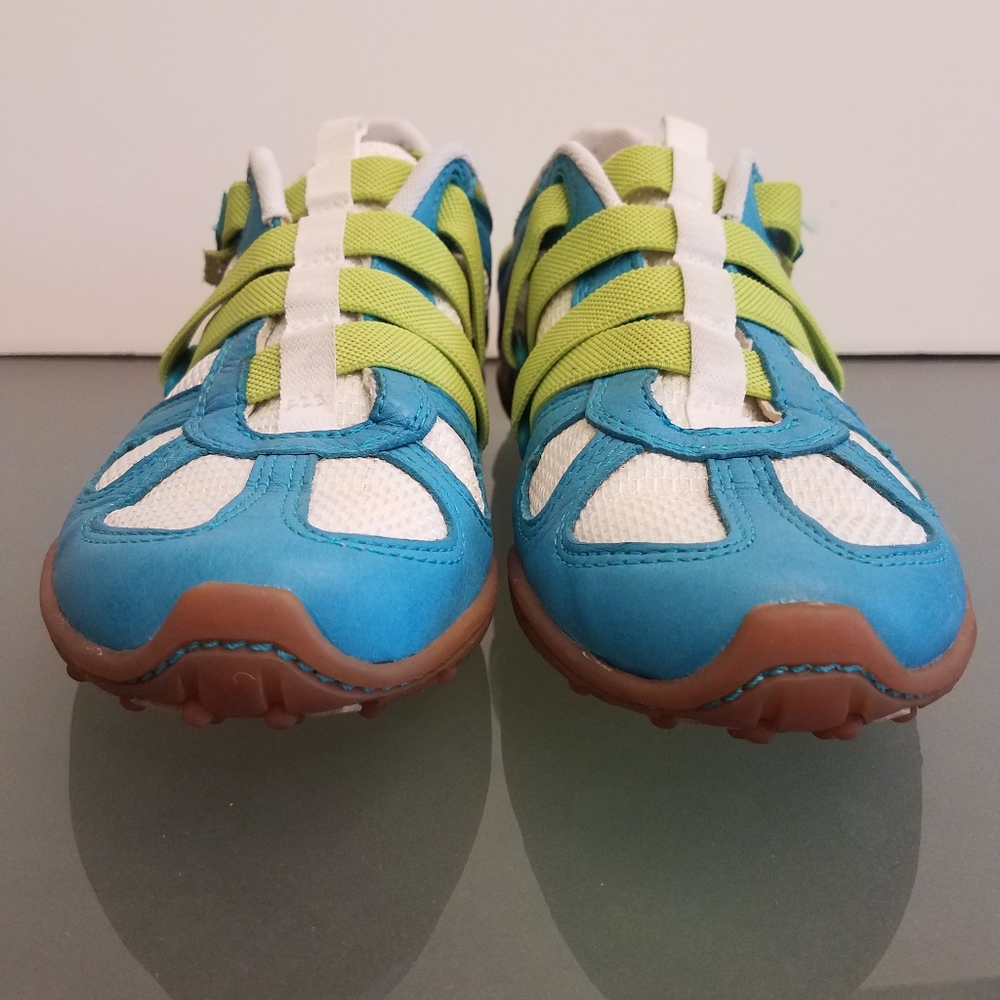 Diesel Blue/Green Moslette Women's Sneakers 7.5